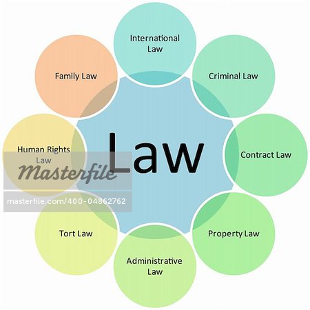 Law practices business diagram management strategy concept chart illustration