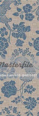 textile paisley seamless background pattern