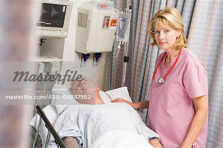 Doctor Caring For Patient