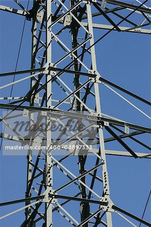Electricity pylon - view details