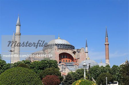 Hagia Sophia Museum, ancient cathedral and a mosque