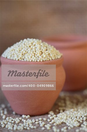 Millet in the pot