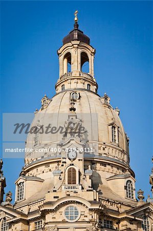 An image of the famous Frauenkirche in Dresden Germany
