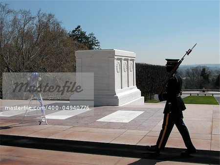 Changing of the Guard, Arlington National Cemetery.