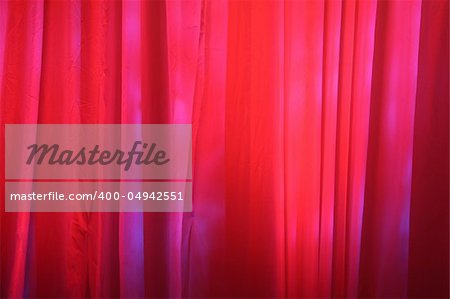 Red Stage Curtains