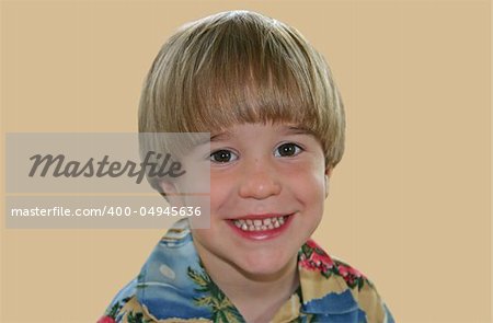 Cute Little Boy with big Smile