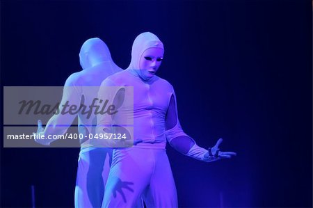 mime on stage