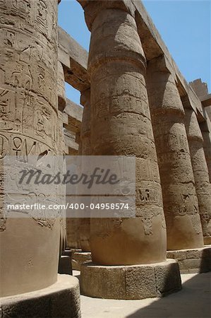 Carnac temple in Egypt