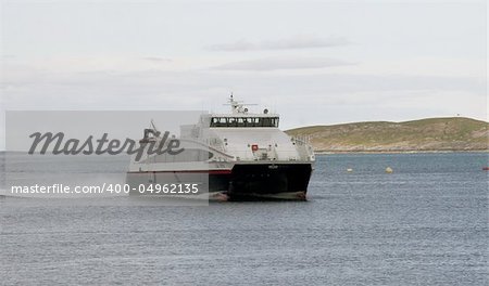 Norwegian ferry. 2007.