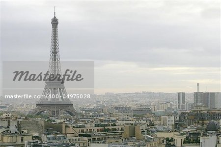 A overcast day in Paris.