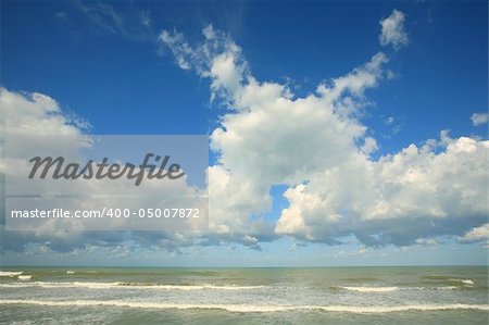 Grainy image of the Atlantic Ocean at Sidi Ifni, Morocco, Africa