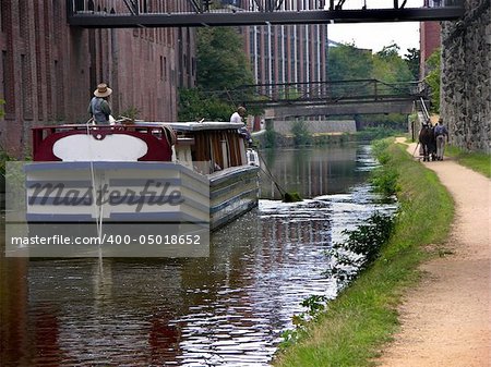 Canal Boat on C&O Canal, Georgetown, Washington DC