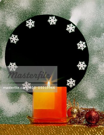 Christmas candle