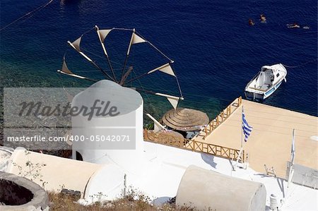 Santorini Mill - Greece