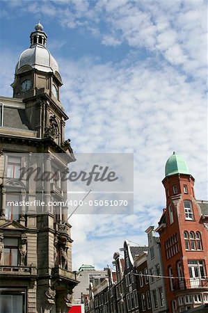 Amsterdam architecture.