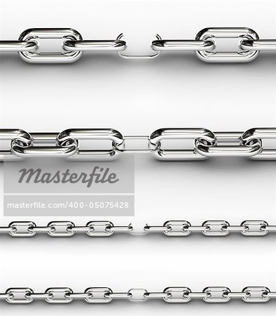 Four different views on chains with their weakest link