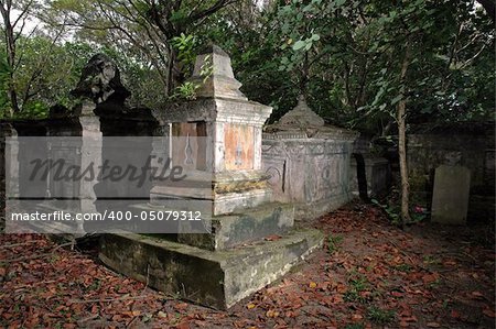 Protestant cemetery dating from 1789, final resting place of Penang's European pioneers such as Francis Light and early governors of Penang.