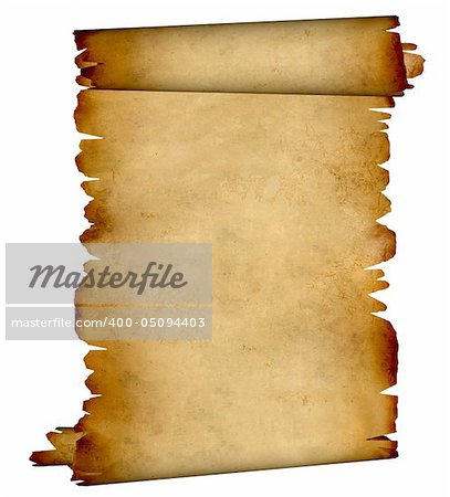 Background - a piece of old, fragmentary parchment