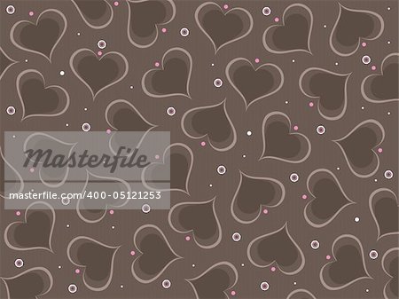 background with heart group design