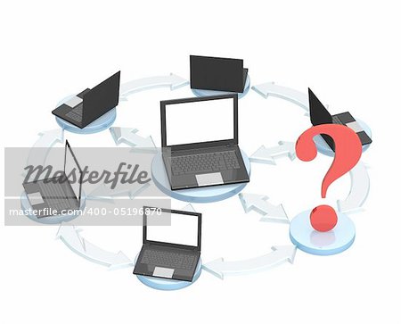 Conceptual image - global communication. 3d Conceptual image - global communication. 3d