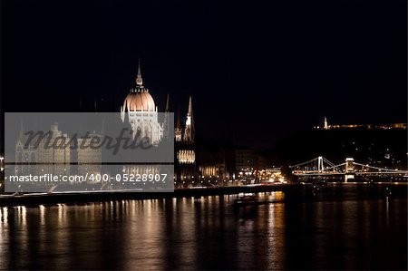 Night lights in Budapest-Hungary Night lights in Budapest-Hungary