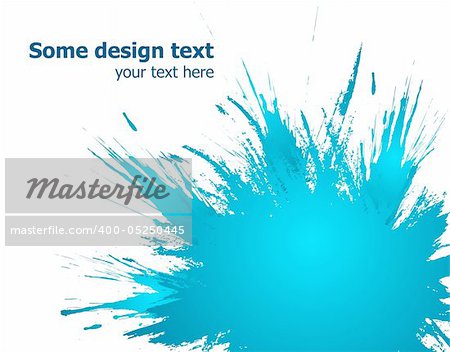Elegants paint splash background with place for your text.