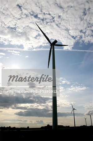 Wind energy plants