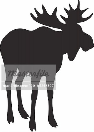 Elk vector. To see similar, please VISIT MY PORTFOLIO