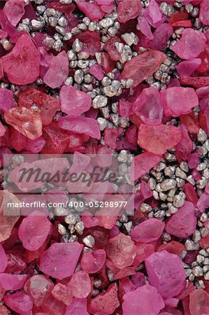 Background from pink stones