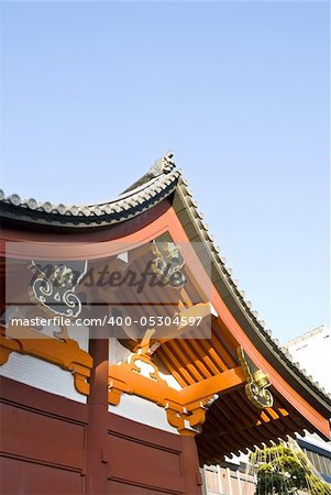 Japanese temple In Japan