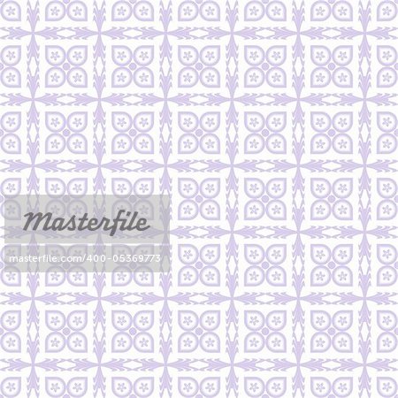 Abstract background of beautiful seamless floral pattern