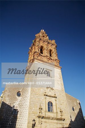 Jerez de los Caballeros city at Badajoz Extremadura in Spain