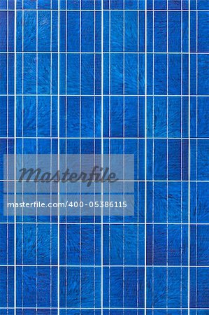 Surface of alternative energy photovoltaic solar panel