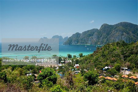 ko phi phi island in south thailand