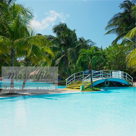 hotel's swimming pool, Varadero, Cuba