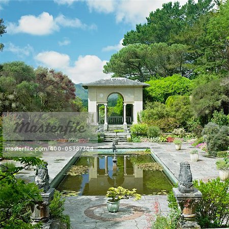 Itallian Garden, Garinish Island (Ilnacullin), County Cork, Ireland