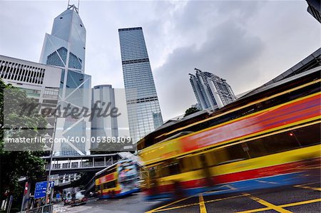 Hong Kong rush traffic