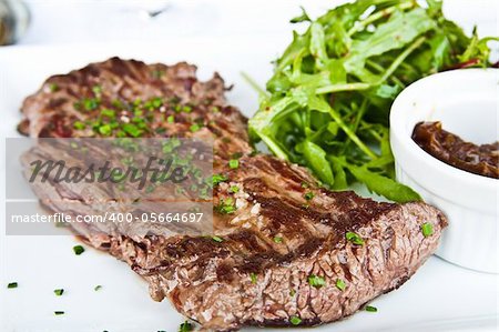 juicy steak veal - beef meat