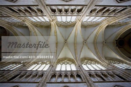 interior of basilica Notre-Dame-de-l´Eoine, L'Epine, Champagne, France