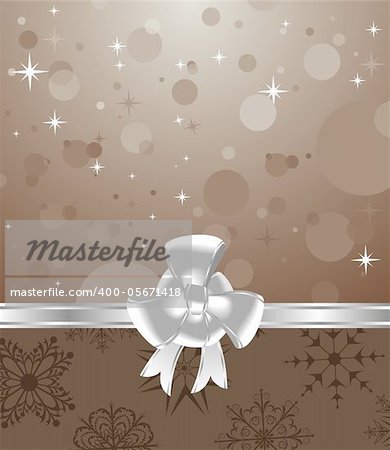 Illustration cute background for Christmas packing - vector