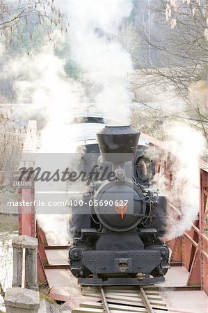 last day of service of CKD steam locomotive n. 5 (1.4.2008), Ciernohronska Railway, Slovakia