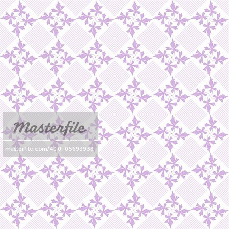 Abstract background of beautiful seamless leaves pattern