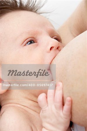 Mother Breastfeeding Baby