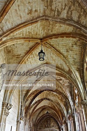The Interior Of The Cathedral In Burgos, Spain