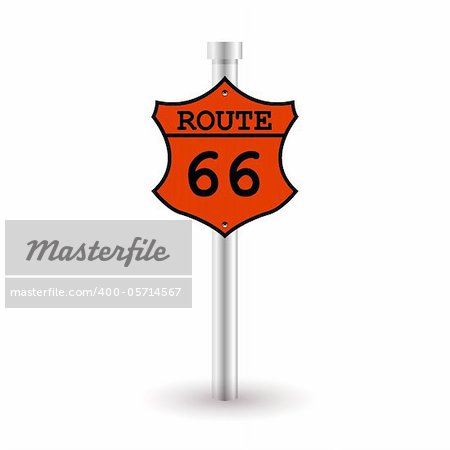 route 66 sign