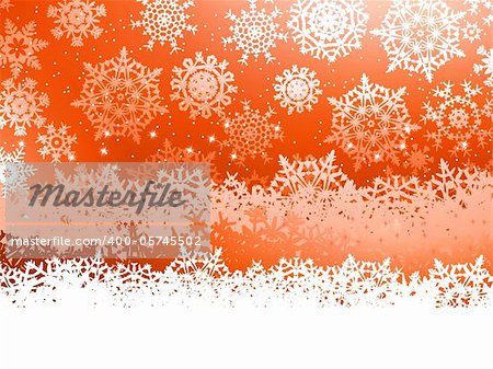 Merry Christmas Greeting Card. EPS 8 vector file included