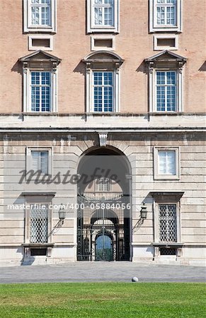 Reggia di Caserta (Caserta Royal Palace) during a sunny day