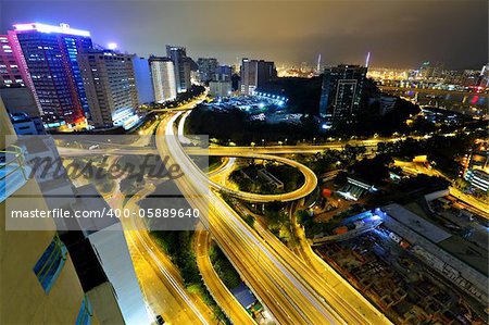 highway in Hong Kong