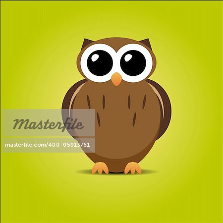 cute vector owl