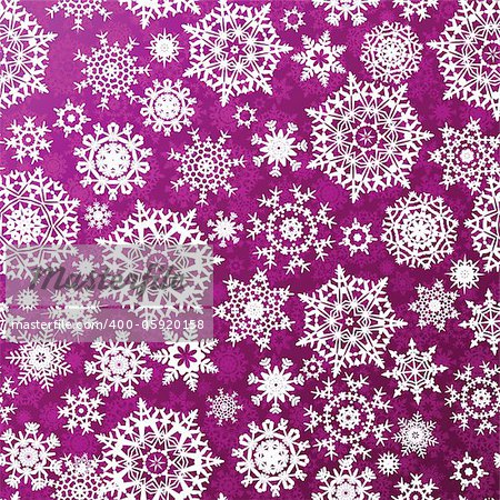 Christmas pattern snowflake background. EPS 8 vector file included